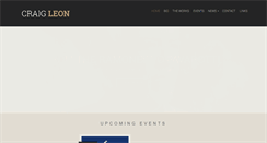 Desktop Screenshot of craigleon.com